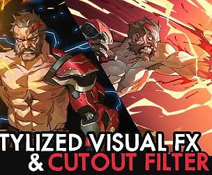 STYLIZED VFX using CUTOUT FILTER - 24min