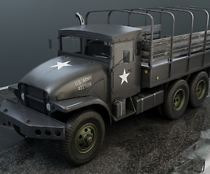 Truck GMC M135 3D model
