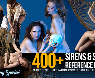 400+ Sirens & Sailors Reference Pictures