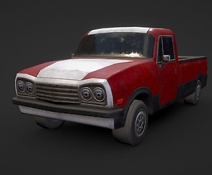 Generic PickUp Red