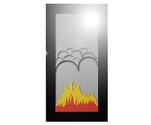 Door Iron Security - Fire and Smoke design