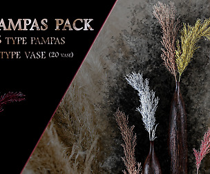 Pampas Pack_20 vase