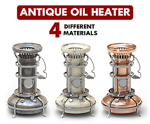 Antique Oil Heater