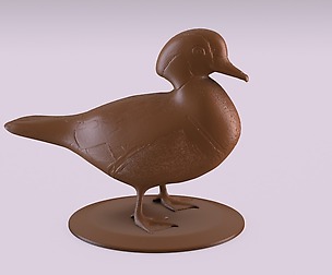 Duck figurine