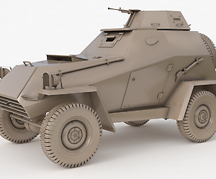 BA 64 Soviet Clay VRay