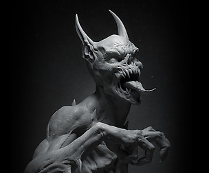 MANBAT STATUE