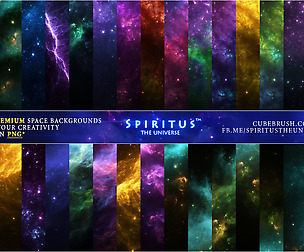 30 PREMIUM SPACE BACKGROUNDS - PACK 130