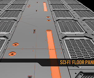 Sci-Fi floor Panels