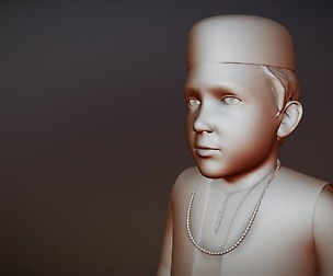 Boy 3d print model