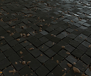 Yughues 4K Damaged Tiles