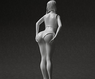 Woman figure 3d printable