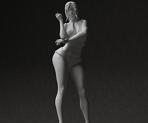 Woman figure 3d printable