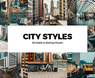 20 City Styles Lightroom Presets and LUTs