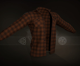Brown Flannel Shirt
