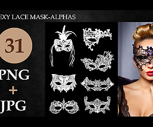 31 SEXY LACE MASK-ALPHAS-vol 2