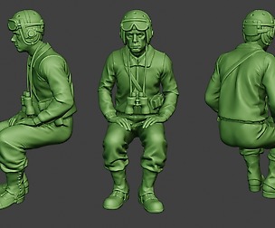 American Tank Crew unit ww2 Sit2 ATC1