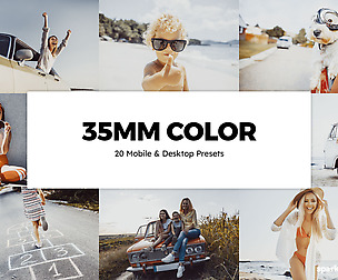 20 35mm Color Lightroom Presets and LUTs