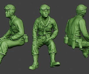 American Tank Crew unit ww2 Sit4 ATC1