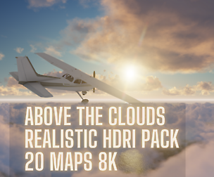 HDRI Pack Above The Clouds 20 maps 8k