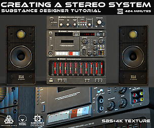 Creating a Stereo System in Substance Designer