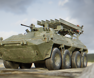 Tank Sci Fi Vehicle