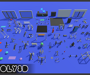 LowPoly Gym Environment