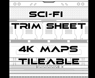 Sci-Fi Trim Sheet 🚀🚀