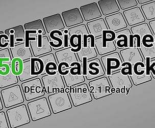 Sci-Fi Signs Decals🚀🚀