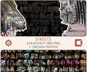 Street - PNG Photo Pack