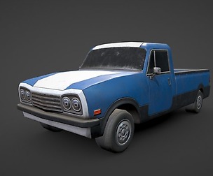 Generic PickUp Blue