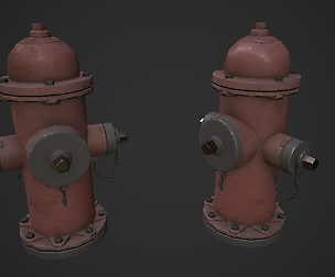 Street Fire Hydrant