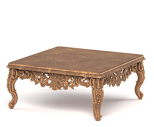 cnc ornament coffee table