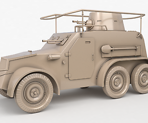 OA vz 30 Armoured Car German Clay Vray