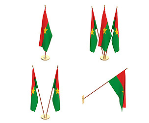 Burkina Faso Flag Pack