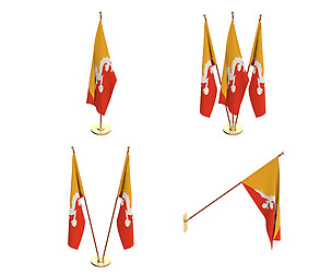 Bhutan Flag Pack