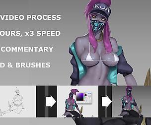 KDA video process