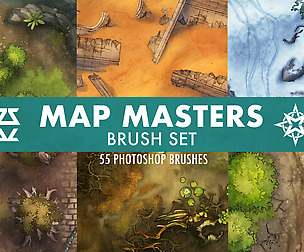 Map Masters Brush Set
