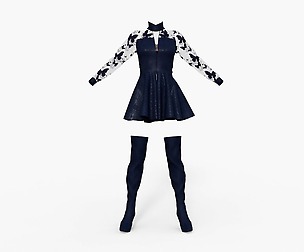 Women Vintage Gothic Style Pu Leather