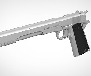 Colt M1911A1 from the movie Hitamn 2015
