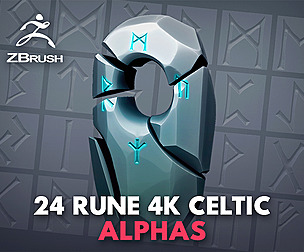 🍀 [New] 24 Celtic Runes Alpha 4K 🕈