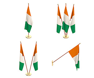 Ivory Coast Flag Pack