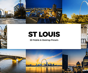 20 St Louis Lightroom Presets and LUTs