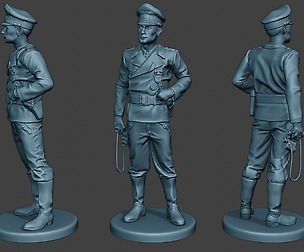 German Tank Crew unit ww2 Stand2 GTC1