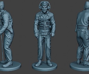 German Tank Crew unit ww2 commanding GTC1