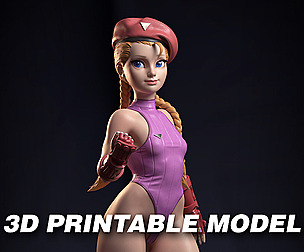 Cammy White - 3D Printable Model