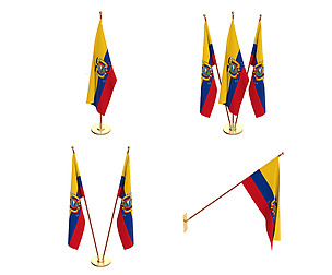 Ecuador Flag Pcak