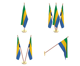 Gabon Flag Pack