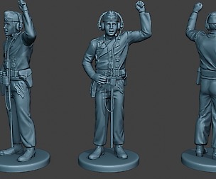 German Tank Crew unit ww2 Action GTC1