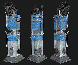 Post Apocalipsis Subway Column