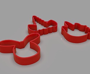 Cookie Cutter Unicorns and Rabbit Pack